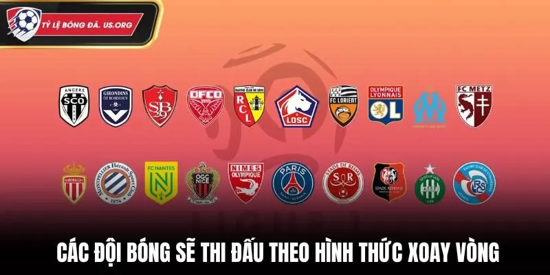 Các đội bóng sẽ thi đấu theo hình thức xoay vòng
